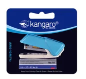 Zszywacze biurowe - Zszywacz+zszywki 10 kart., no 10 kangaro aris-10m/y2, blister, mix - miniaturka - grafika 1