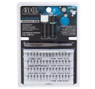 Ardell Zestaw sztucznych rzęs w kępkach - Ardell Double Individuals Knot Free Double Flares Black Short Zestaw sztucznych rzęs w kępkach - Ardell Double Individuals Knot Free Double Flares Black Short - Pozostałe akcesoria do makijażu - miniaturka - grafika 1