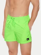Kąpielówki męskie - Quiksilver Szorty kąpielowe Everyday Solid Volley 15 EQYJV04120 Zielony Regular Fit - miniaturka - grafika 1
