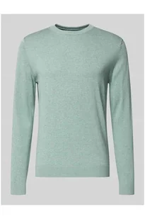 Sweter z dzianiny o kroju regular fit z czystej bawełny - Tom Tailor - Swetry męskie - miniaturka - grafika 1
