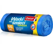 Worki na śmieci - Oskar Delko Worki na śmieci Top bags 60L 20szt  58077 - miniaturka - grafika 1
