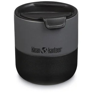 Kubek termiczny Klean Kanteen Rise 10oz Lowball (w/ Flip Lid) Kolor: czarny/szary - Kubki termiczne - miniaturka - grafika 1