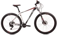Rowery - Viking CUES 2x9 biało-czerwony 21" - miniaturka - grafika 1