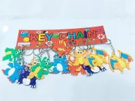 Breloczki dla dzieci - Brelok silikonowy smok (12szt) - ADAR - miniaturka - grafika 1