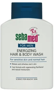 Sebamed For Men Energizing Hair & Body Wash żel do mycia ciała i włosów dla mężczyzn 200ml - Pozostałe kosmetyki - miniaturka - grafika 2