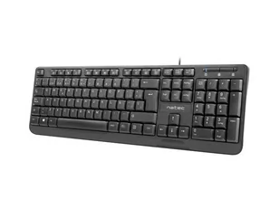 Natec Trout Slim Czarna ES (NKL-1720) - Klawiatury - miniaturka - grafika 1