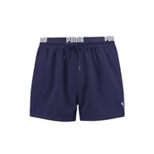 Kąpielówki męskie - Kąpielówki męskie Puma SWIM LOGO granatowe 90765901-XL - miniaturka - grafika 1