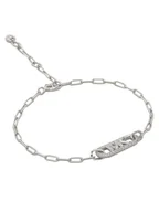 Bransoletki - Michael Kors Bransoletka MKC1656CZ040 Srebrny - miniaturka - grafika 1