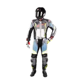 Odzież motocyklowa - Kurtka Przeciwdeszczowa Alpinestars Racing Ready Przezroczysty/CzarnyL - miniaturka - grafika 1