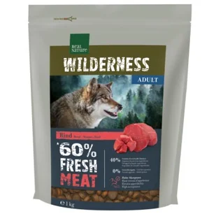 REAL NATURE WILDERNESS Fresh Meat Beef Adult 1 kg - Sucha karma dla psów - miniaturka - grafika 1