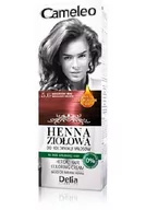 Farby do włosów i szampony koloryzujące - DELIA Delia Cosmetics Cameleo Henna Ziołowa 5.6 mahoniowy brąz - miniaturka - grafika 1