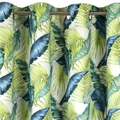 Zasłony - Eurofirany Zasłona Hanna 140x250 Wielokolorowa ex-zas-hanna-b+ziel-140x250-przel - miniaturka - grafika 1