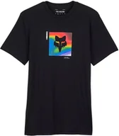 Koszulki męskie - t-shirt FOX SCANS PREMIUM TEE Black - miniaturka - grafika 1