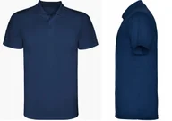 Koszulki męskie - Koszulka POLO Sportowa Męska Polówka Roly 0404 GRANAT Navy M - miniaturka - grafika 1
