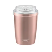 Kubki termiczne - Lurch termiczny kubek do kawy stal nierdzewna 0,3 l różowe złoto LU-00240956 - miniaturka - grafika 1