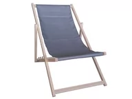 Pozostałe meble ogrodowe - Koala Drewniany leżak szary Swing Sunbed  Swing Sunbed - miniaturka - grafika 1