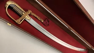 REPLIKA SZABLA POLSKA 1921r W PUDEŁKU NR 1921 A.BG+P03 - Repliki - broń - miniaturka - grafika 1