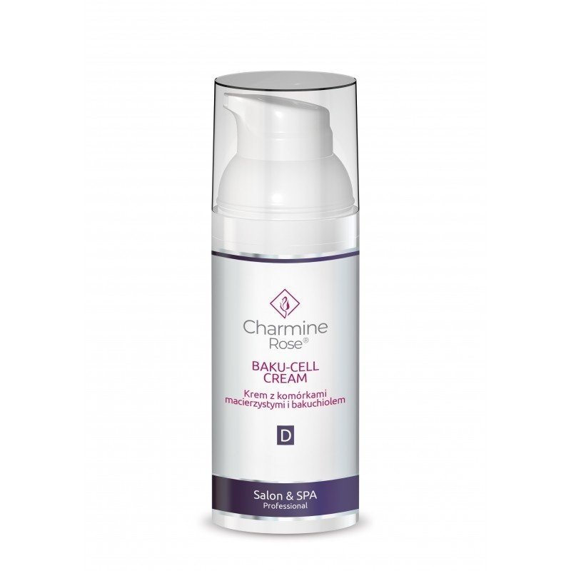 Charmine Rose - Baku-Cell Cream - Krem z Komórkami Macierzystymi i Bakuchiolem, 50ml