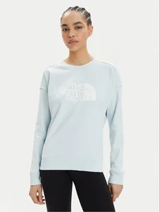 The North Face Bluza Drew Peak Crew NF0A3S4G Błękitny Regular Fit - Bluzy damskie - miniaturka - grafika 1