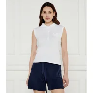 Koszulki i topy damskie - Guess Jeans Polo COLLAR Slim Fit - miniaturka - grafika 1