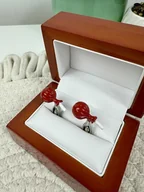 Spinki do mankietów i krawatów - SPINKI DO MANKIETÓW koszuli mankietu lizak - miniaturka - grafika 1