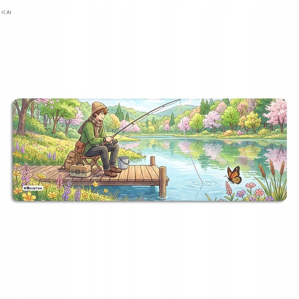 NoName Podkładka Duża Podkładka Pod Mysz 4mm Grubość Jakość 80x30cm KBcustom Prezent Speed