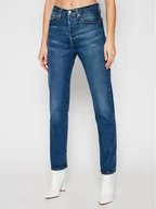 Spodnie damskie - Levi's Jeansy 501 Crop 36200-0157 Niebieski Cropped Fit - miniaturka - grafika 1