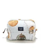 Kosmetyki kąpielowe dla dzieci - La Millou Kosmetyczka pikowana ( Fly me to the moon sky ) - miniaturka - grafika 1