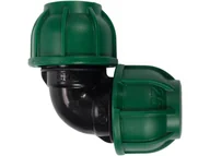 Inne akcesoria do nawadniania - KOLANKO DO RUR PE 90° 25X25 - miniaturka - grafika 1