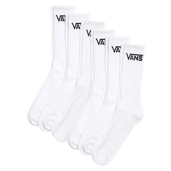 Skarpetki Męskie VANS Classic Half Crew White(6 par) VN000QCCWHT1 L