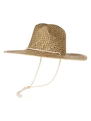 Czapki damskie - Roxy Kapelusz w kolorze beżowym - miniaturka - grafika 1