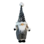 Ozdoby bożonarodzeniowe - Figurka tekstylna Skrzat stojący 76 cm - miniaturka - grafika 1