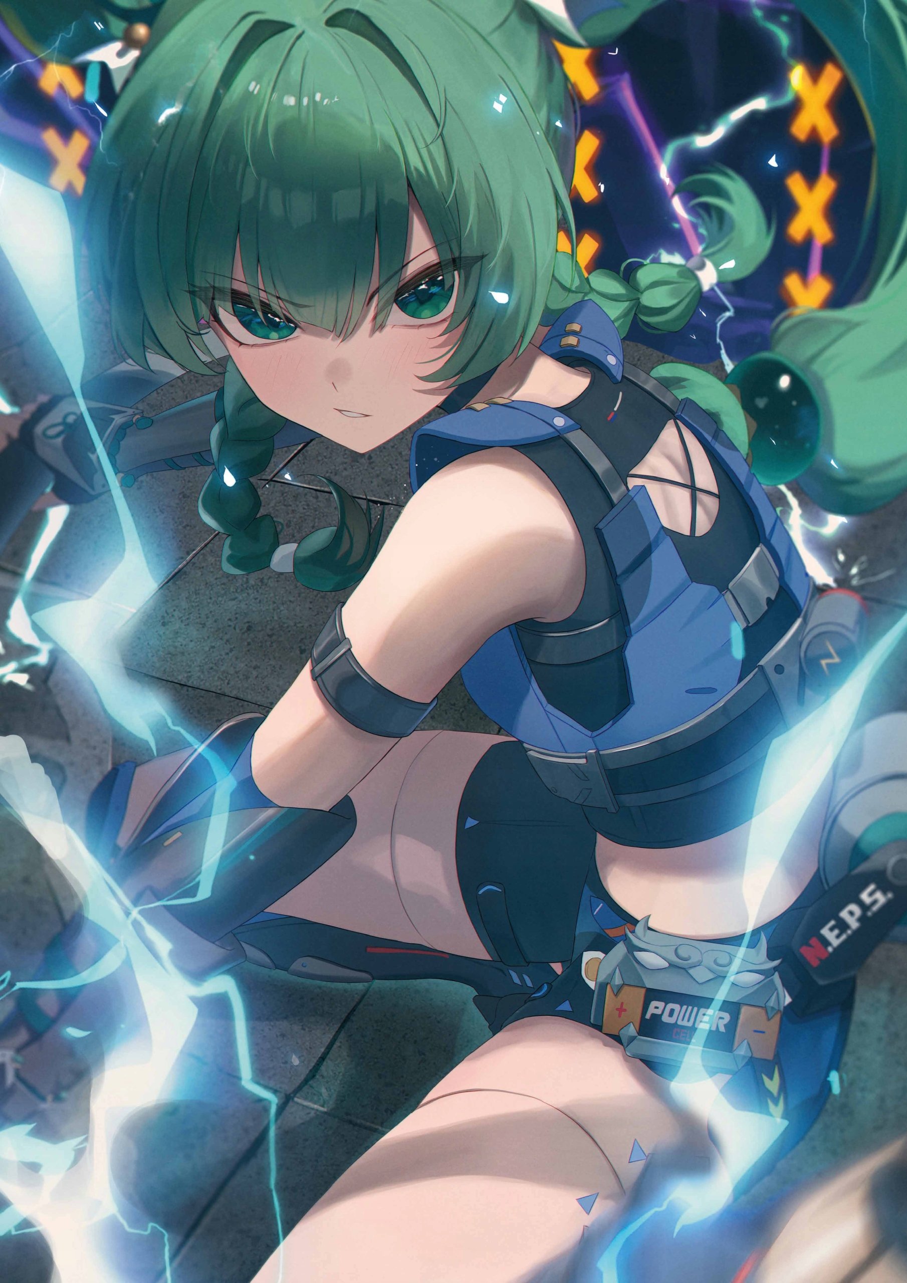 Plakat A3 Zenless Zone Zero Zzz Anime Gra Qingyi