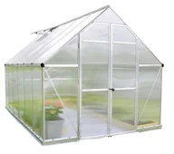 Szklarnie ogrodowe - Palram - Szklarnia aluminiowa Canopia Essence 812 Srebrny 366x243x231 cm - miniaturka - grafika 1