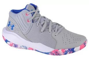 Under Armour Jet 21 3024260-109, Męskie, Buty Do Koszykówki, Szary - Koszykówka - miniaturka - grafika 1