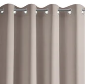 Zasłony - Eurofirany Euro Firany Zasłona 140 x 250 Gotowa Ada Cappucino Przelotka Zasłona 140 x 250 Gotowa Ada Cappucino Przelotka - miniaturka - grafika 1