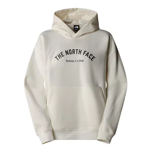 Bluza The North Face Varsity Graphic 0A89CSQLI1 - biała - Bluzy sportowe damskie - miniaturka - grafika 1
