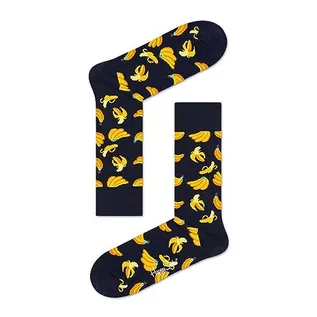 Skarpetki męskie - Happy Socks kolorowe i zabawne skarpetki Banana Sock Rozmiar 36-40 - grafika 1