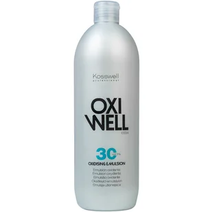 Kosswell Oxiwell 9%, woda utleniona w osnowie kremowej, 1000ml - Farby do włosów i szampony koloryzujące - miniaturka - grafika 1