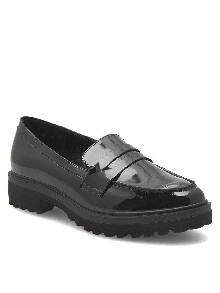 Jenny Fairy Loafersy Damskie Czarny WYL3166-5