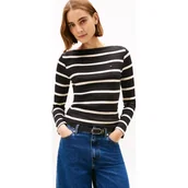 Bluzki damskie - Tommy Hilfiger Bluzka Slim Fit - miniaturka - grafika 1