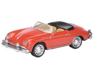 Samochody i pojazdy dla dzieci - Schuco Porsche 356 A Speedster Red 1:87 452627700 - miniaturka - grafika 1