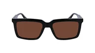 Okulary przeciwsłoneczne - Calvin Klein Okulary przeciwsłoneczne, 001 czarny, rozmiar uniwersalny - miniaturka - grafika 1