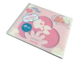 Otulacze - Koc dziecięcy bawełna 110x140 różowy miękki kocyk otulacz dla niemowląt PUDEL - miniaturka - grafika 1