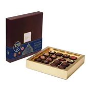 Bombonierki i czekoladki - Ręcznie robione praliny Zestaw JUBILEUSZOWY 210 g E.Wedel - miniaturka - grafika 1