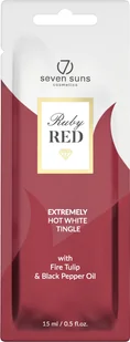 7suns Ruby Red Extremely Hot White Tingle x5szt - Balsamy i kremy do opalania - miniaturka - grafika 1