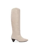 Kozaki damskie - Badura Kozaki EO-APRIL-123433 Szary - miniaturka - grafika 1