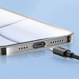 Baseus Frosted Glass Case etui pokrowiec do iPhone 13 sztywna obudowa z żelową ramką czarny (ARWS000901) - Etui i futerały do telefonów - miniaturka - grafika 17