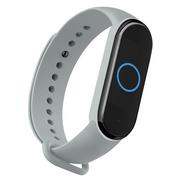 Akcesoria do smartwatchy - Hurtel Opaska Xiaomi Mi Band 5 Silikonowa Szara mb_20200824153720 - miniaturka - grafika 1