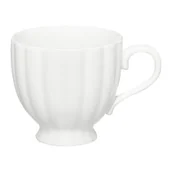 Filiżanki - Ambition Curly filiżanka porcelanowa 250ml biała - miniaturka - grafika 1